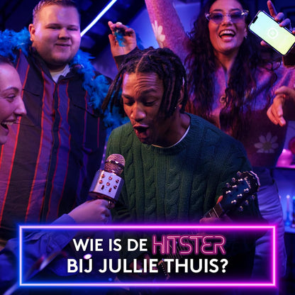 Hitster Uitbreidingsset, Urban & Hip Hop – Muziek Partygame voor Volwassenen, Kaartspel, Muziekquiz, Bordspel – 150+ R&B Hip Hop Nummers – Feestjes, Familie en Vrienden Spelavonden – 2-12 Spelers (NL)
