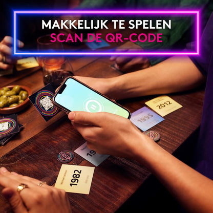 Hitster Uitbreidingsset, Urban & Hip Hop – Muziek Partygame voor Volwassenen, Kaartspel, Muziekquiz, Bordspel – 150+ R&B Hip Hop Nummers – Feestjes, Familie en Vrienden Spelavonden – 2-12 Spelers (NL)