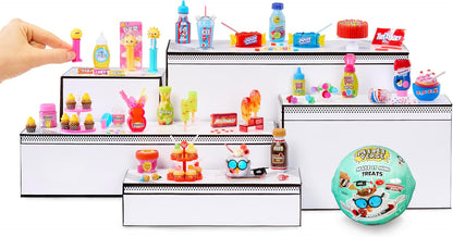 MGA's Miniverse Make It Mini Treats - Mini Coleccionables, Misterioso Embalaje Ciego, Tema Golosinas, Juego de Resina DIY, 12 Coleccionables, NO Comestible - para Coleccionistas, Edades 8+ Años