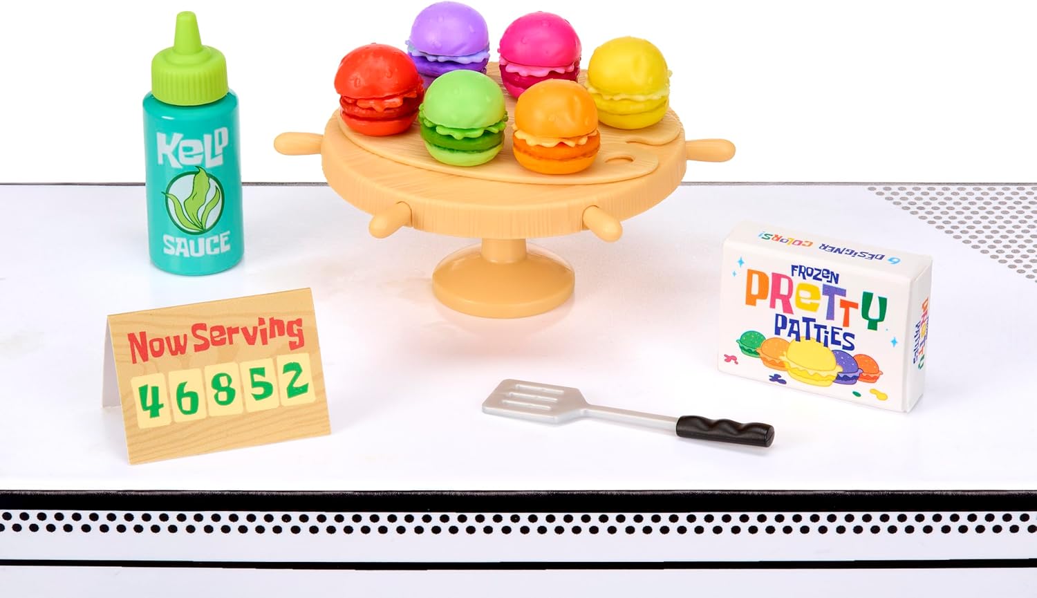 MGA's Miniverse Make It Mini SpongeBob SquarePants - Mini Oggetti da Collezione, Fai da Te, Gioco in Resina, Repliche di Cibo, Non Commestibile, Per Collezionisti e Bambini. Età 8+