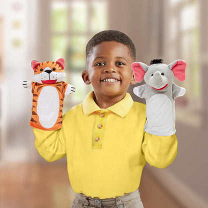 Melissa & Doug - Hand Puppets Zoo Friends (806023)