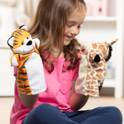 Melissa & Doug - Hand Puppets Zoo Friends (806023)