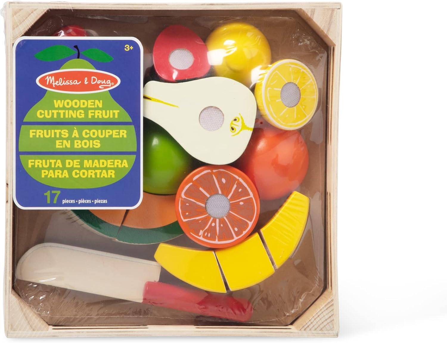 Melissa & Doug - Food Play Wooden Cutting Fruit (806107)