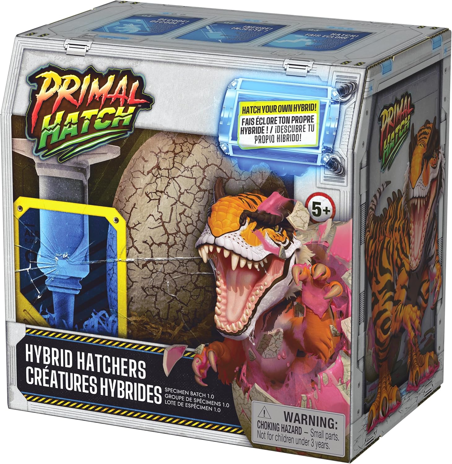 Hybrid Hatchers Toy Dinosaur & Egg, Mini Hybrid Hatching Dinosaur, Kids Toys for Boys & Girls Aged 5 & Up