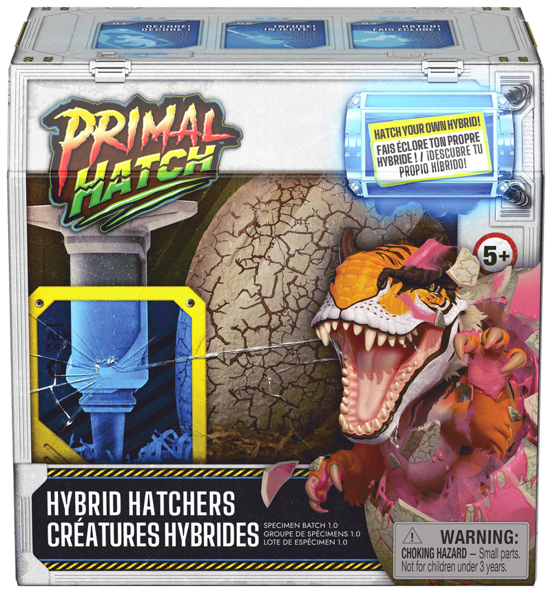 Hybrid Hatchers Toy Dinosaur & Egg, Mini Hybrid Hatching Dinosaur, Kids Toys for Boys & Girls Aged 5 & Up
