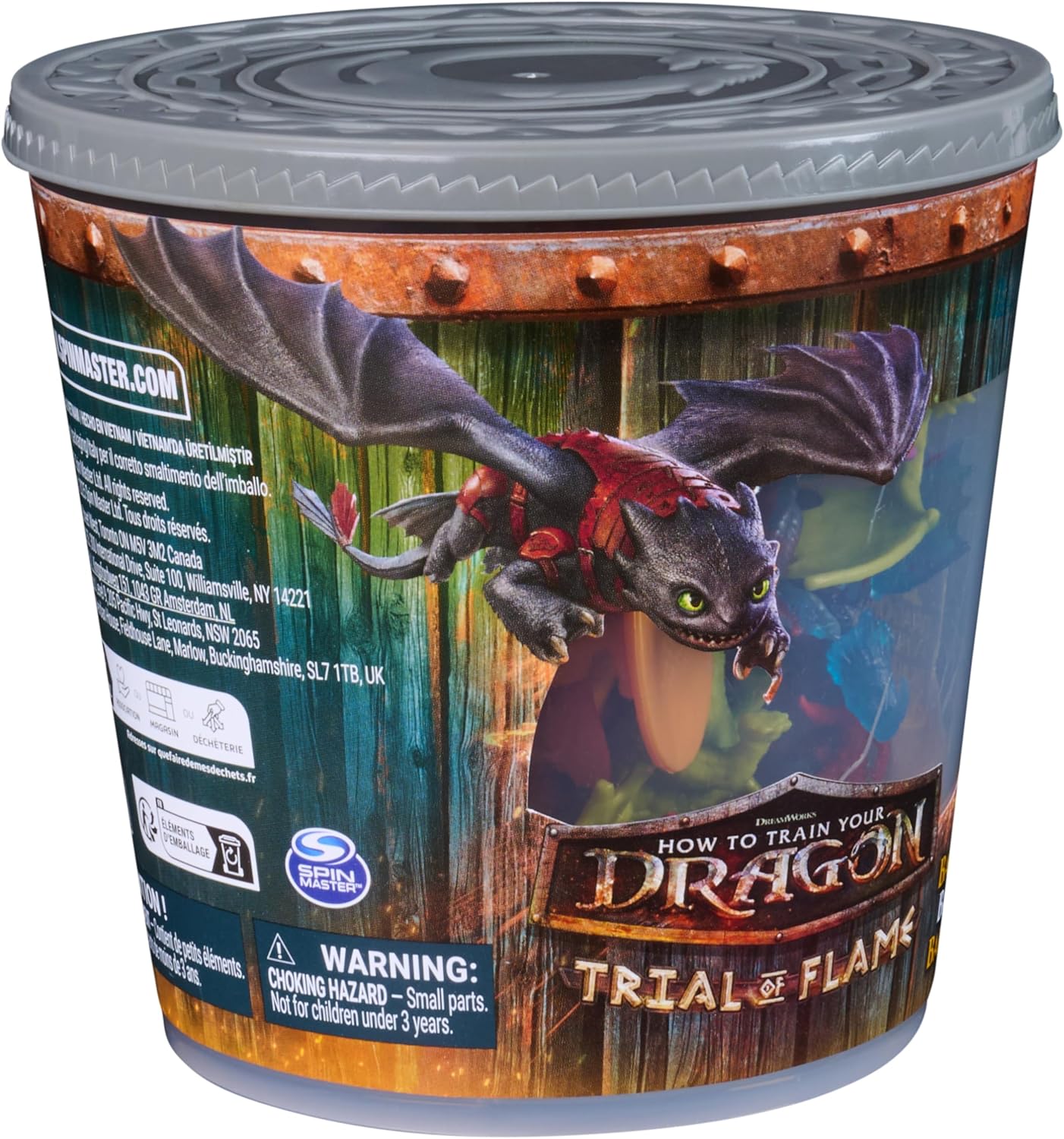 Dragons DreamWorks Collectible Barrel of (Spin Master 6075546