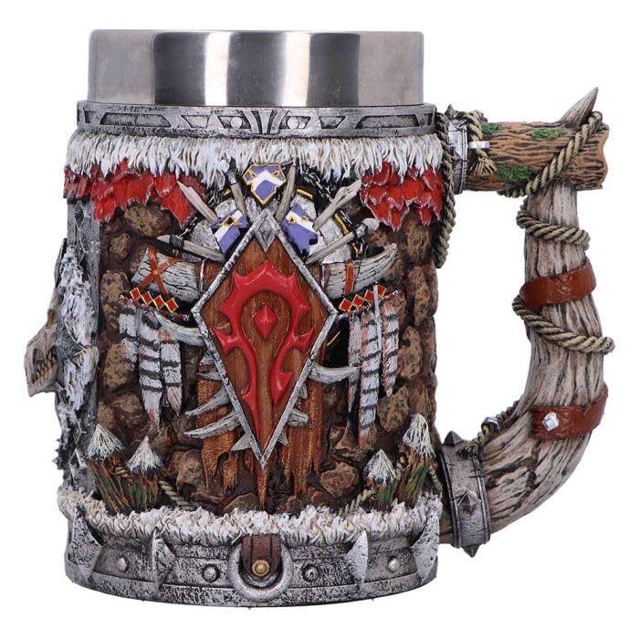 Nemesis Now World of Warcraft Horde Tankard