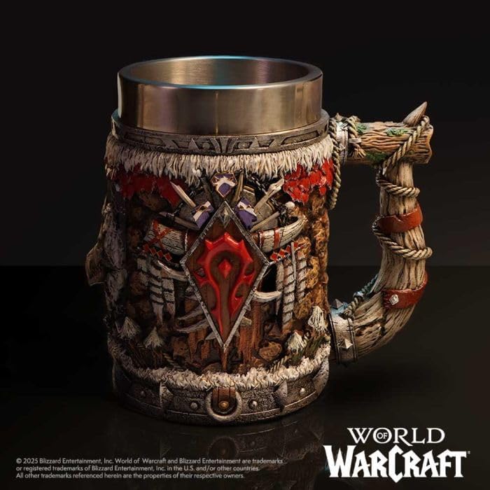 Nemesis Now World of Warcraft Horde Tankard