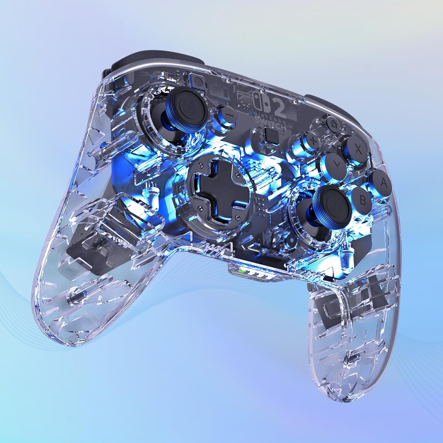 Turtle Beach Afterglow Doorzichtig draadloze controller Officieel gelicentieerd voor Nintendo Switch 2