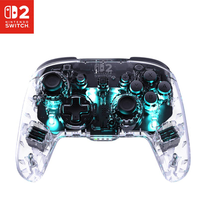Turtle Beach Afterglow Doorzichtig draadloze controller Officieel gelicentieerd voor Nintendo Switch 2