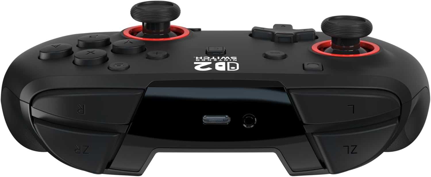 Turtle Beach Rematch Nero Controller da gaming wireless con licenza ufficiale per Nintendo Switch 2