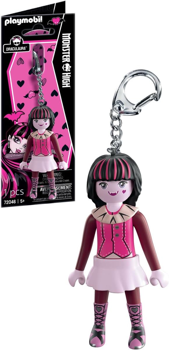 Playmobil Monster High Draculaura Keyring