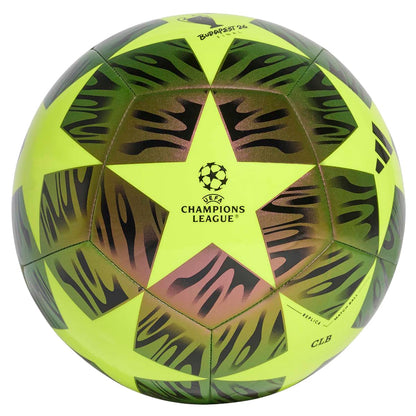 adidas Unisex UCL CLB F Black/Yellow 5