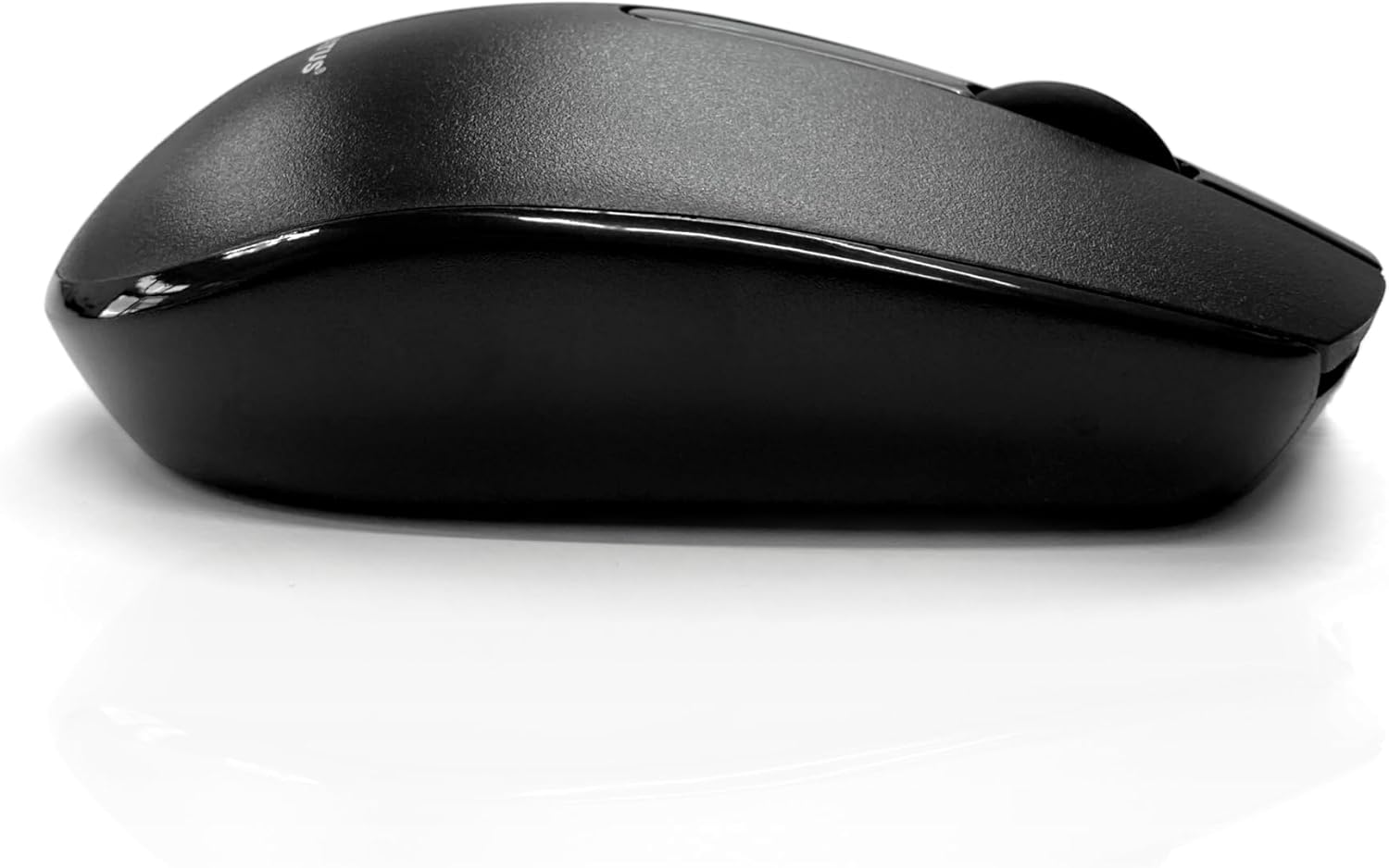 Accuratus M100 Multidevice Wireless - Multidevice Dual Bluetooth 5.1 & RF 2.4Ghz Wireless Full Size Mouse - Black