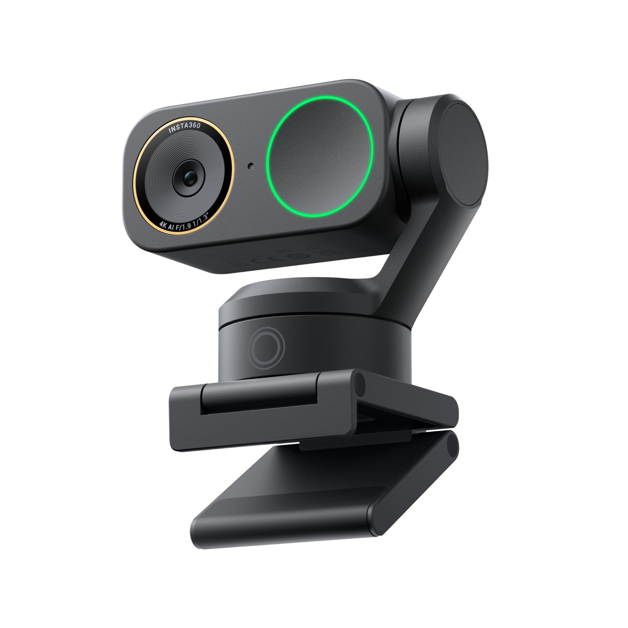 Insta360 - Link 2 Pro 4K Ai-Webcam - Graphite Black