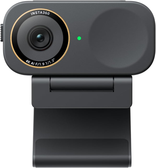 Insta360 - Link 2C Pro 4K Ai-Webcam - Graphite Black