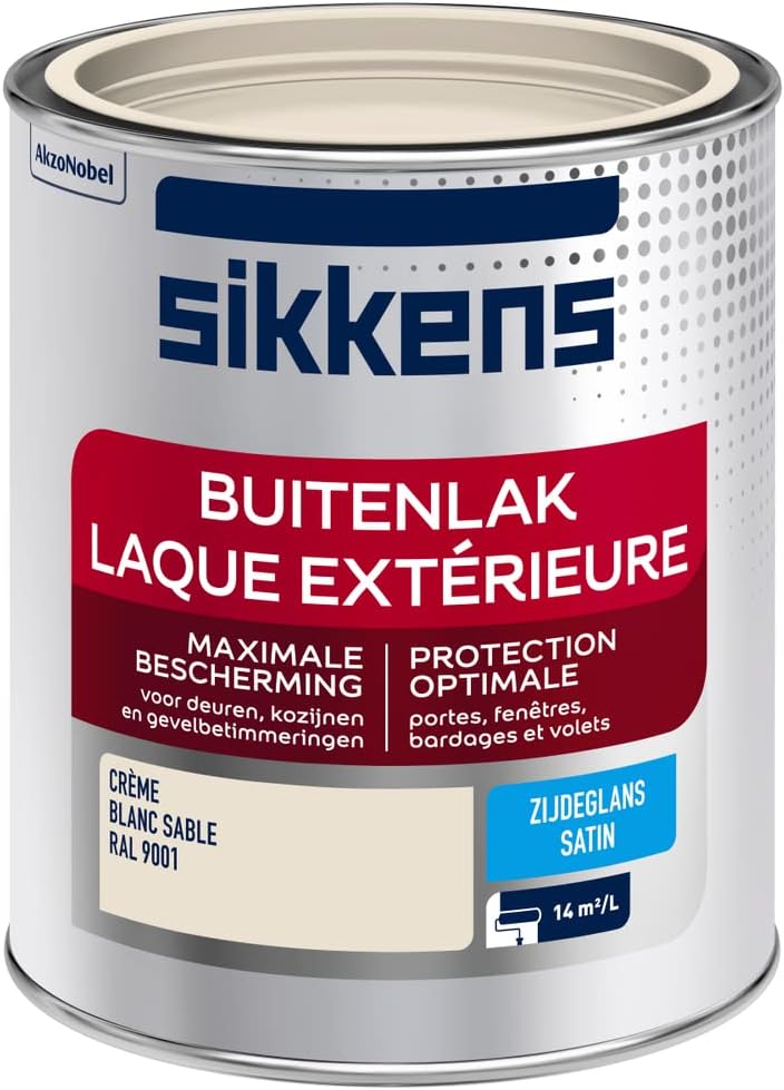 Sikkens - Sikkens Buitenlak - Zijdeglans - Ral 9001 - 0.75L