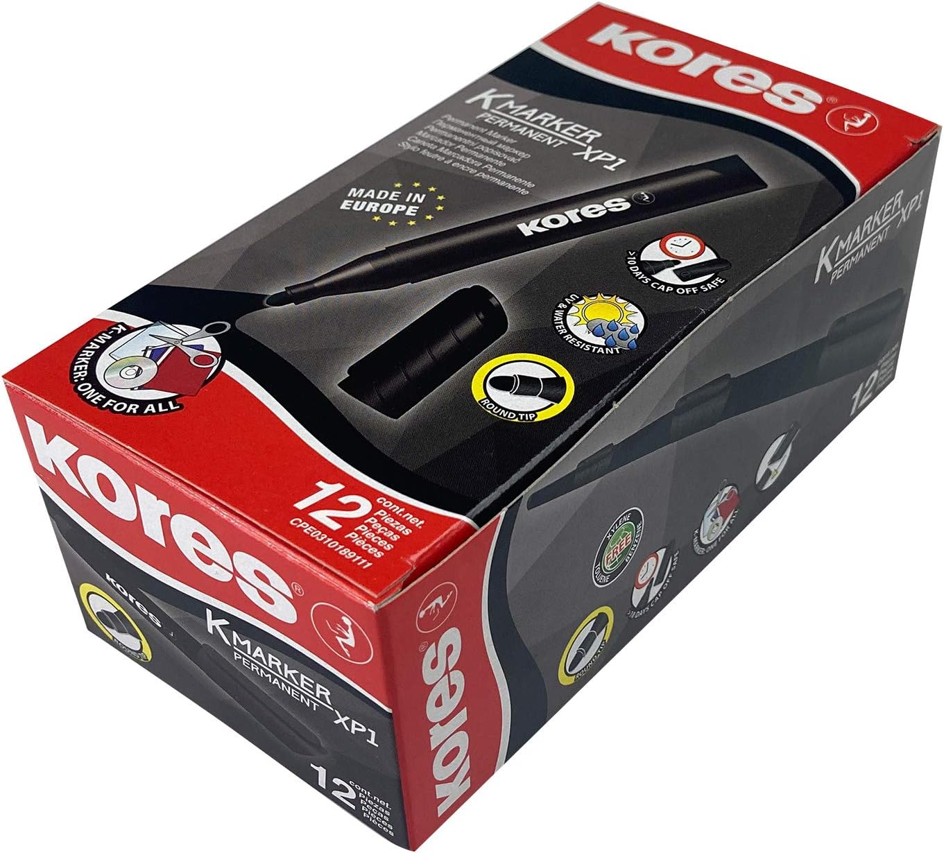 Kores - Permanent Markers Assort. (363510)