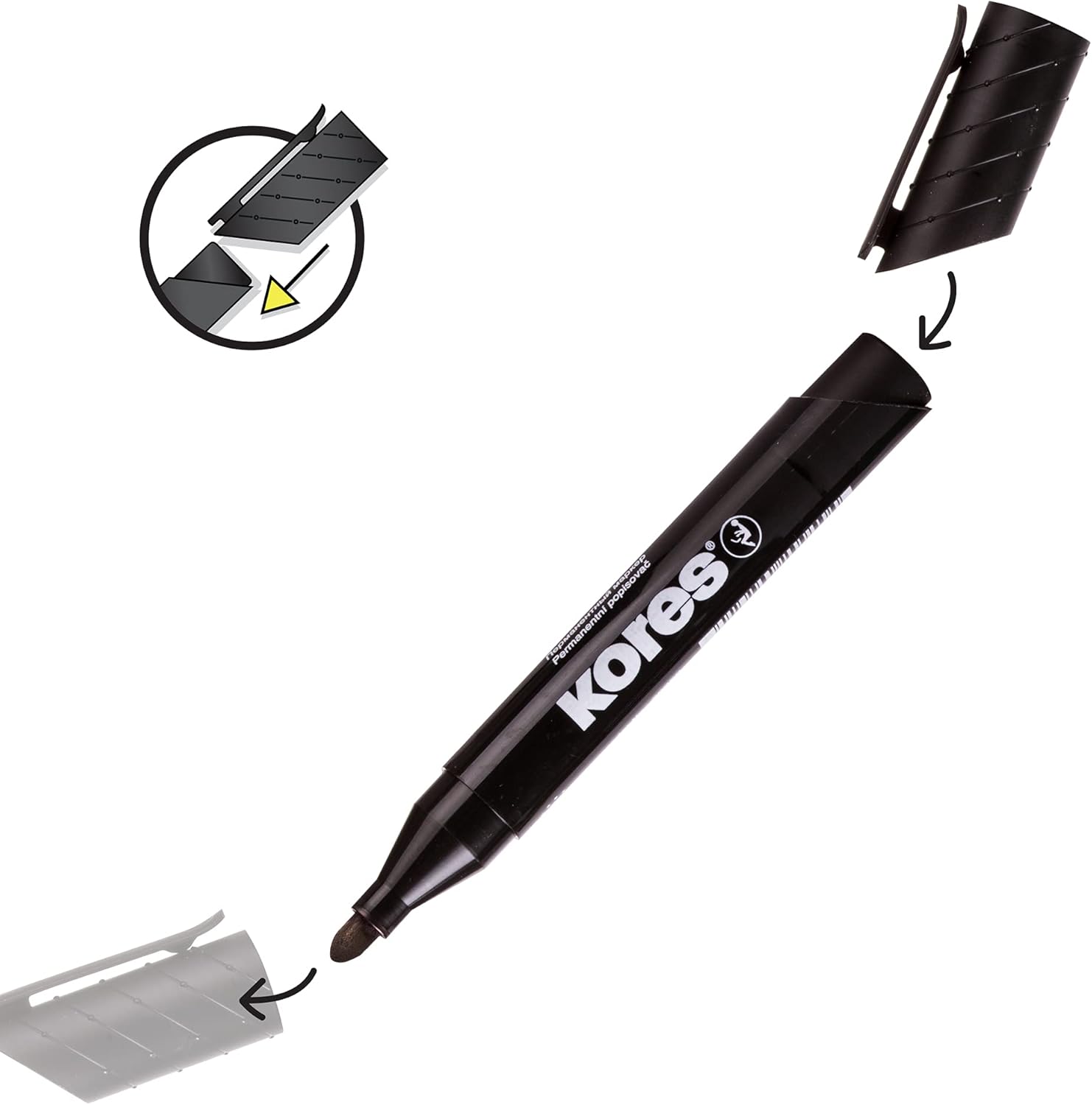 Kores - Permanent Markers Assort. (363510)