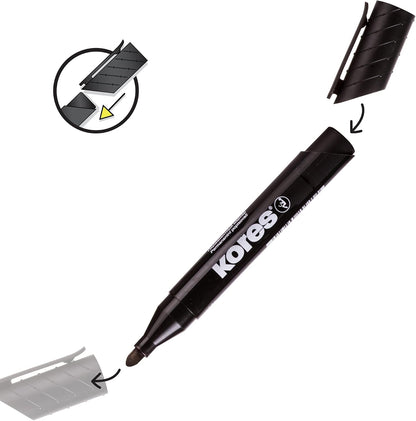 Kores - Permanent Markers Assort. (363510)