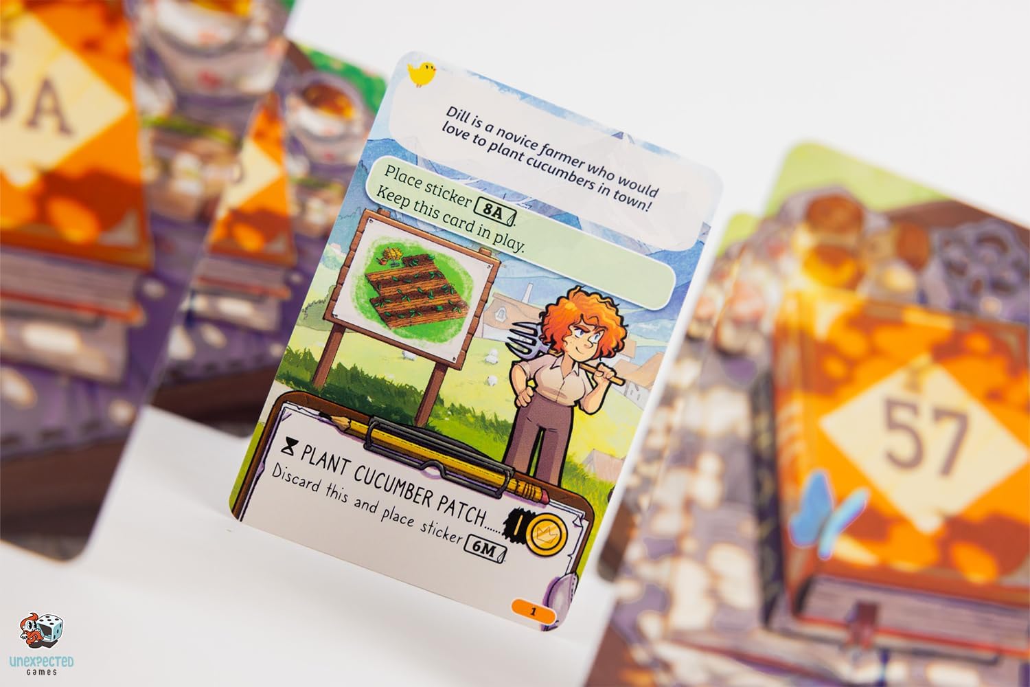 Asmodee | Cozy Stickerville | Family Board Game | Ages 8+ | 1-6 Players | 30-45 Minutes Playing Time