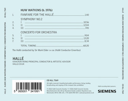 Huw Watkins: Fanfare/Symphony No. 2/Concerto for Orchestra