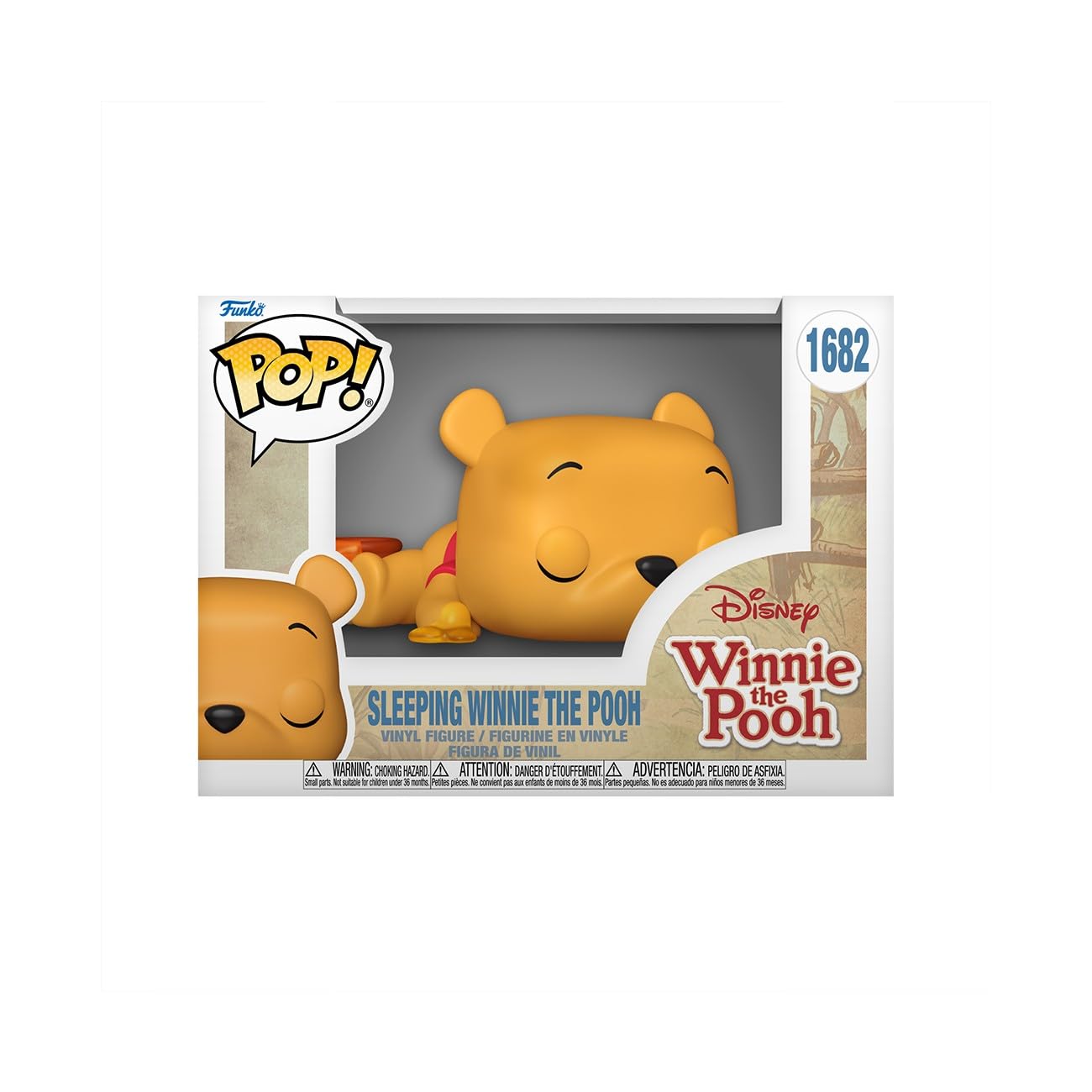 Funko Pop! Disney: Winnie the Pooh – Sleeping Pooh - Collectable Vinyl Figure - Gift Idea - Official Merchandise - Toys for Kids & Adults - Cartoon/Animation Fans - Model Figure for Collectors
