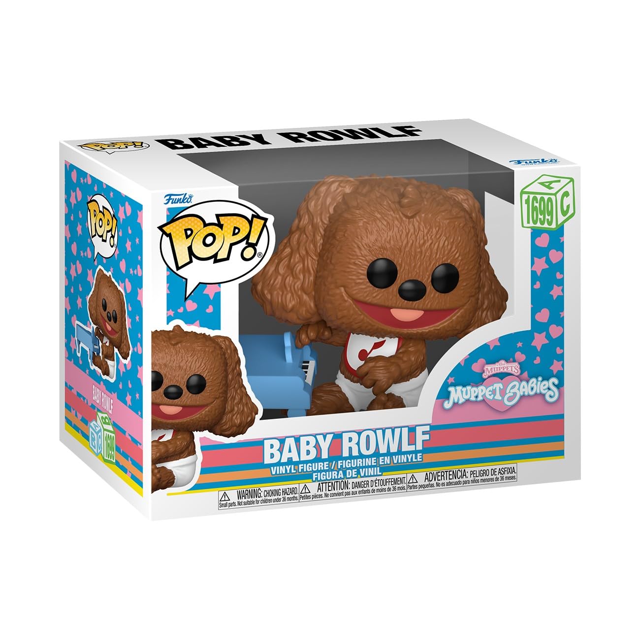 Funko Pop! Disney: Muppet Babies - Baby Rowlf - Muppet Babies (1984) - Collectable Vinyl Figure - Gift Idea - Official Merchandise - Toys for Kids & Adults - Cartoon/Animation Fans
