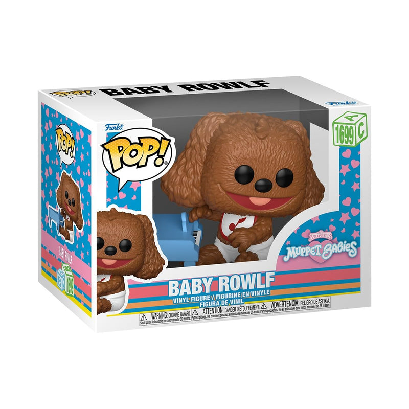 Funko Pop! Disney: Muppet Babies - Baby Rowlf - Muppet Babies (1984) - Collectable Vinyl Figure - Gift Idea - Official Merchandise - Toys for Kids & Adults - Cartoon/Animation Fans