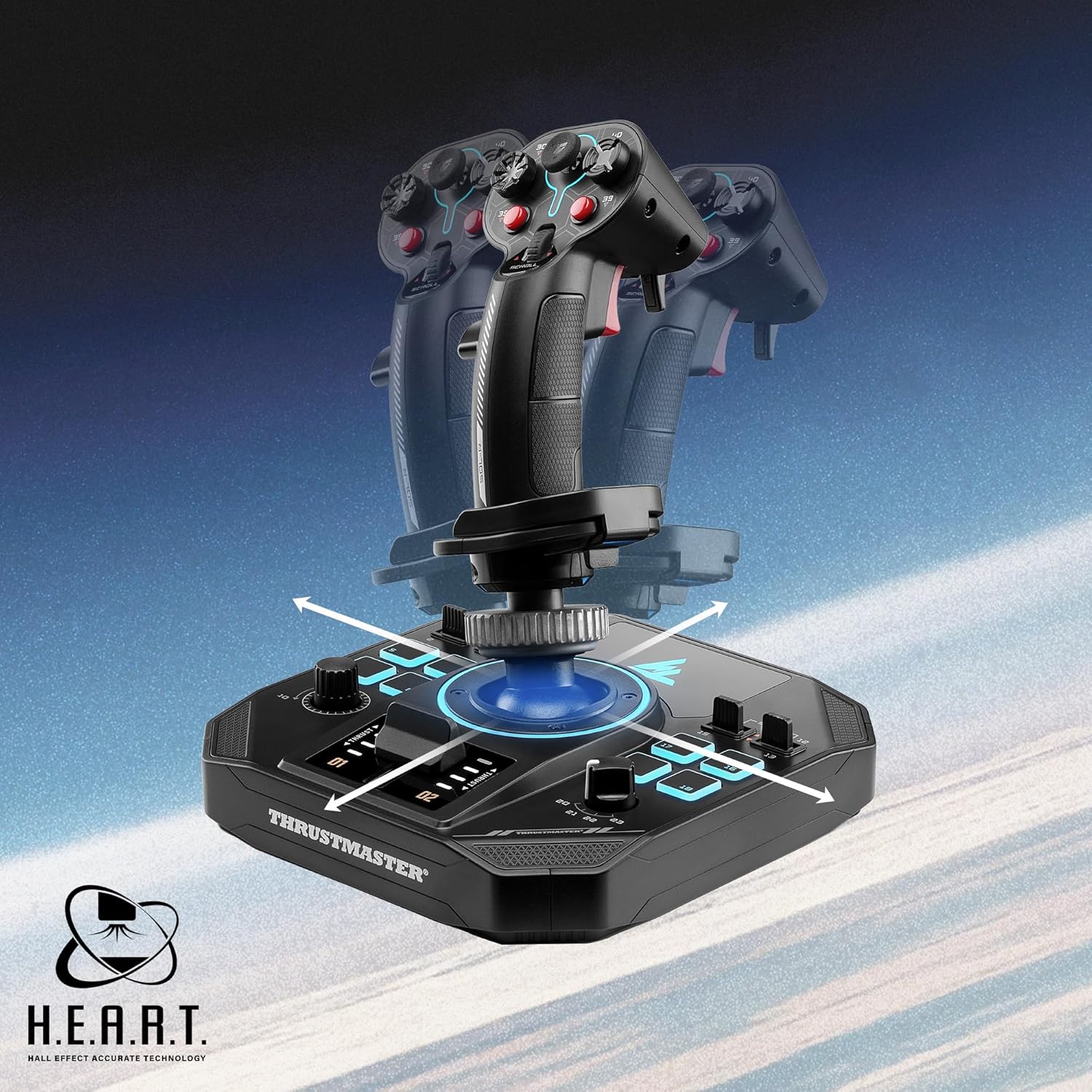 Thrustmaster Sol-R 5 Base - Base per Joystick Rimuovibile su PC
