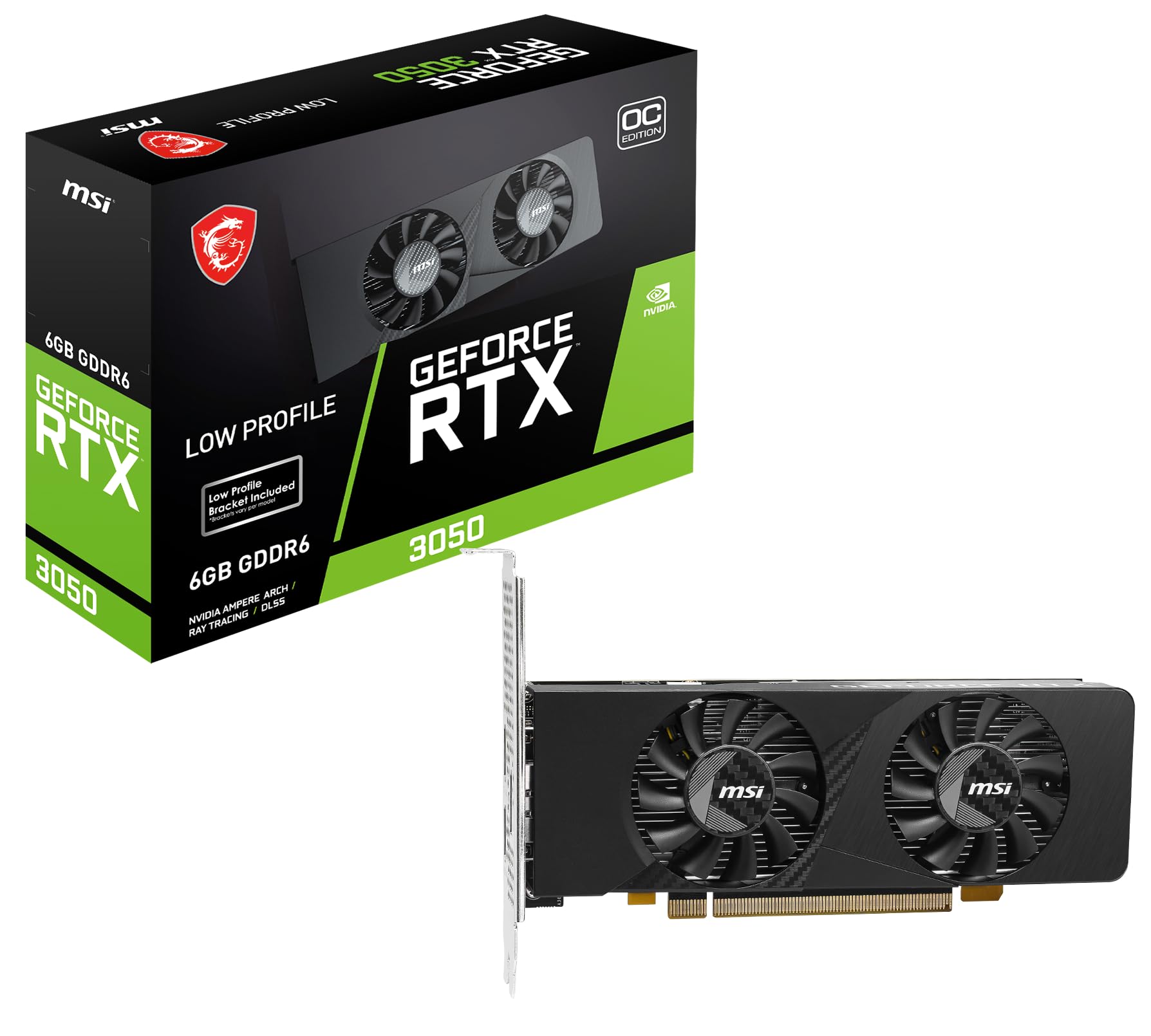 MSI OC - Grafikkarte - GF RTX 3050 - 6 GB GDDR6 (V812-054R