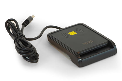 LINK Lettore di Smart Card NFC CONTACLESS CIE CRS CNS Carta ID (LKNFC2