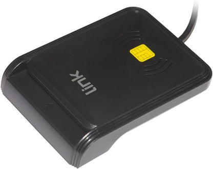 LINK Lettore di Smart Card NFC CONTACLESS CIE CRS CNS Carta ID (LKNFC2
