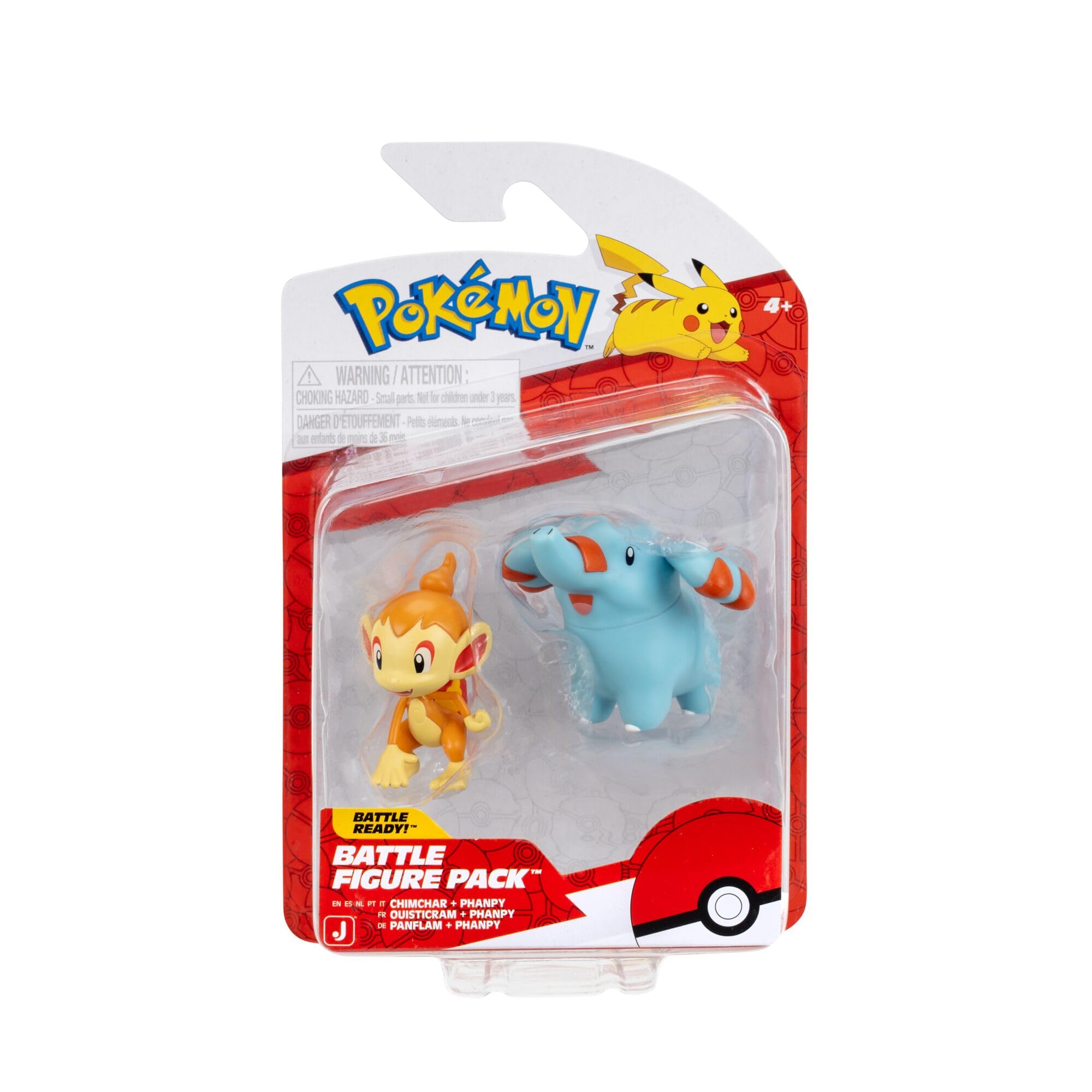 Pokémon - Battle Figure Phanpy Chimchar (Pkw4063)