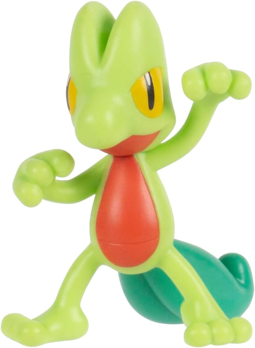 Pokémon Battle Figure 3 Pack - Features 2-Inch Sandile and Treecko and 3-Inch Pidgeotto Battle Figures