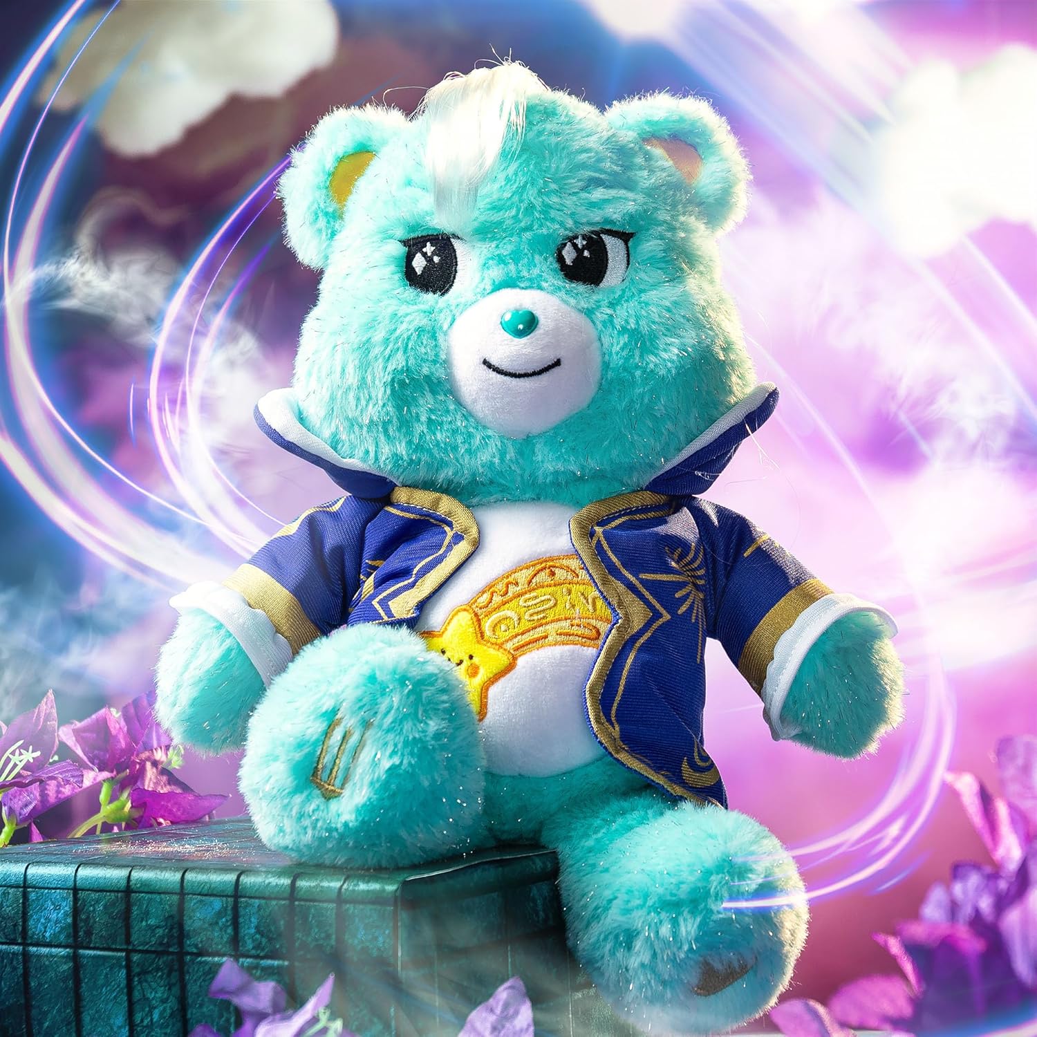 Basic Fun Care Bears x Wicked 30cm Plush – Madame Morrible – Limited Edition Soft Toy from Care Bears x Wicked Collaboration – Collectible Plush for Fans