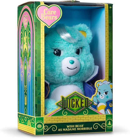 Basic Fun Care Bears x Wicked 30cm Plush – Madame Morrible – Limited Edition Soft Toy from Care Bears x Wicked Collaboration – Collectible Plush for Fans