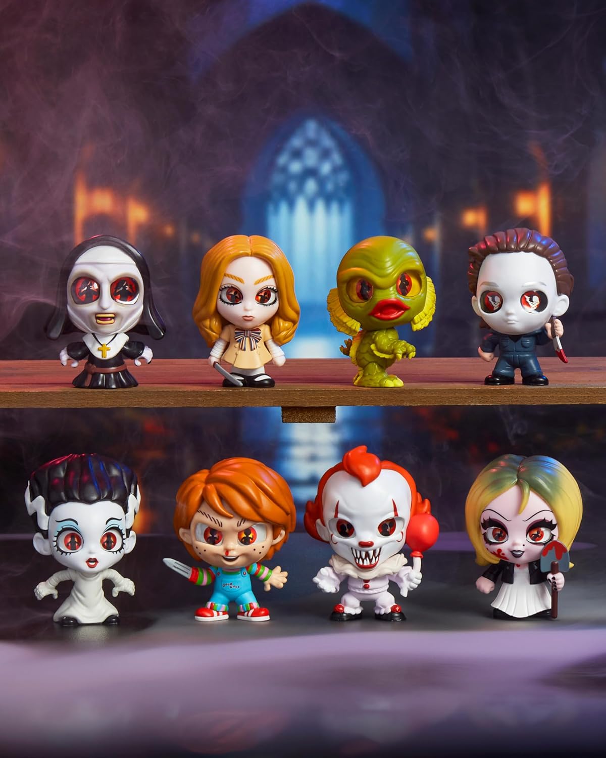 Just Play Tiny Nightmares Figure Blind Box Collectible Figure Series 1, Kids Toys for Ages 3 Up