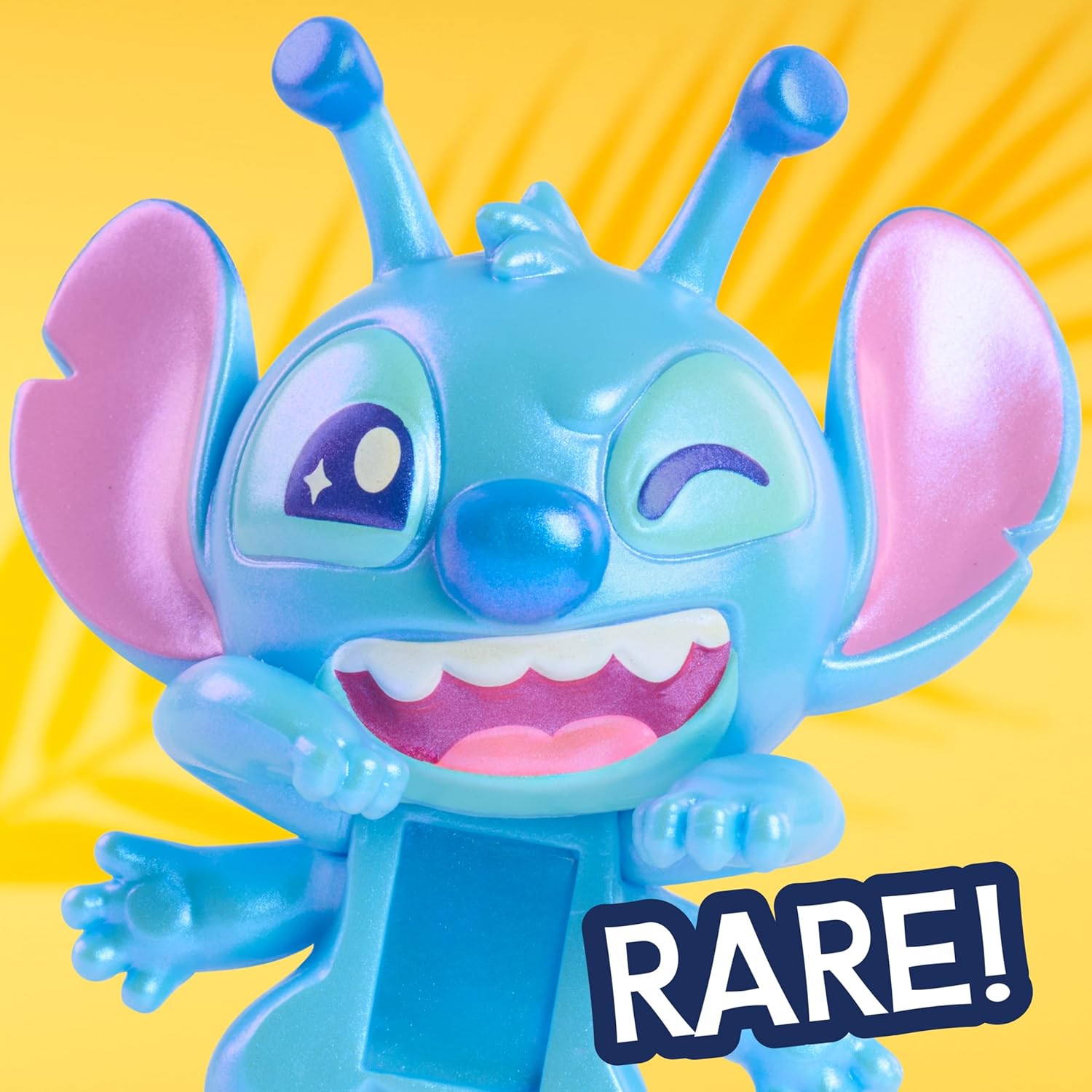 Disney Stitch Attachmeez Collectible Mini Figure Blind Box - Hangs Off Books, Phones, Cups & More, Unbox, Attach & Display, For Kids, Fans & Collectors by Just Play