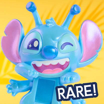 Disney Stitch Attachmeez Collectible Mini Figure Blind Box - Hangs Off Books, Phones, Cups & More, Unbox, Attach & Display, For Kids, Fans & Collectors by Just Play