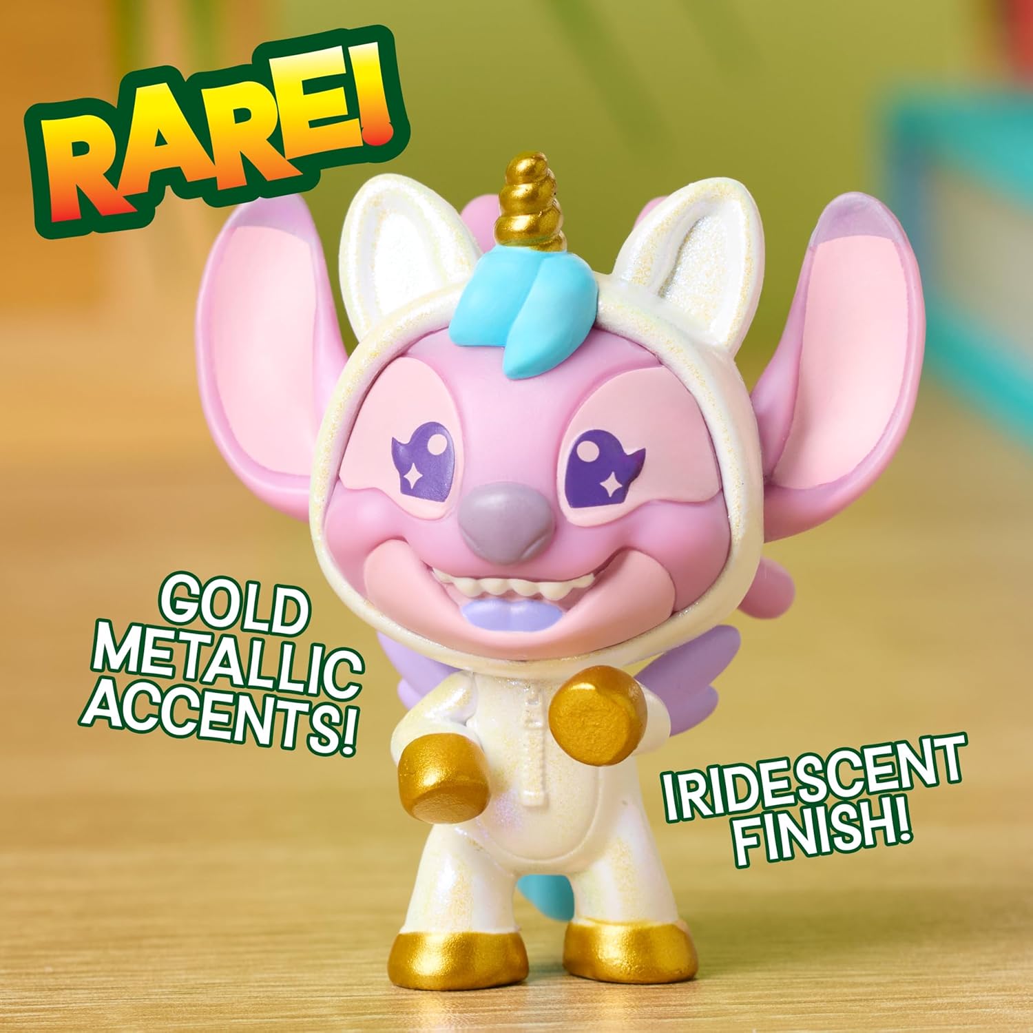 Disney Stitch Goes Wild Collectible Mini Figure, Blind Capsule, Toy for Fans, Collectors & Kids by Just Play