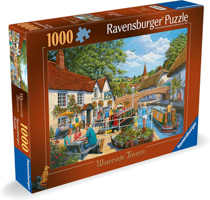 Ravensburger Waterside Tavern 1000 Piece Jigsaw Puzzles for Adults and Kids Age 12 Years Up