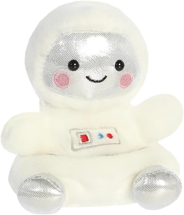 AURORA 33779, Palm Pals Cosmo Astronaut, 13cm, Soft Toy, White