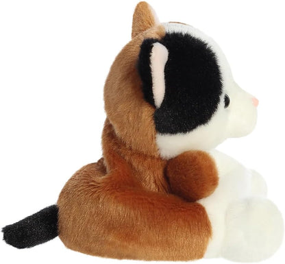 AURORA 33877, Palm Pals Calico Cat, 13cm, Soft Toy, White