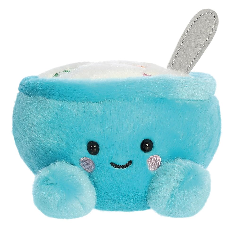 AURORA 34043, Palm Pals Trixie Cereal, 13cm, Soft Toy, Blue