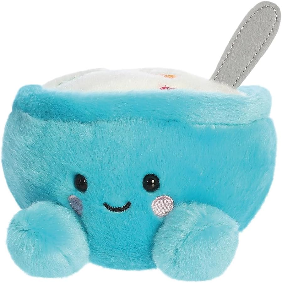 AURORA 34043, Palm Pals Trixie Cereal, 13cm, Soft Toy, Blue