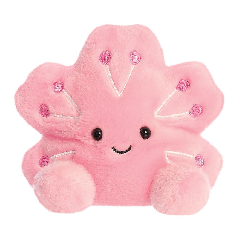 AURORA 34136,Palm Pals Hana Cherry Blossom,13cm, Soft Toy, Pink