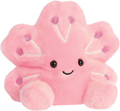 AURORA 34136,Palm Pals Hana Cherry Blossom,13cm, Soft Toy, Pink