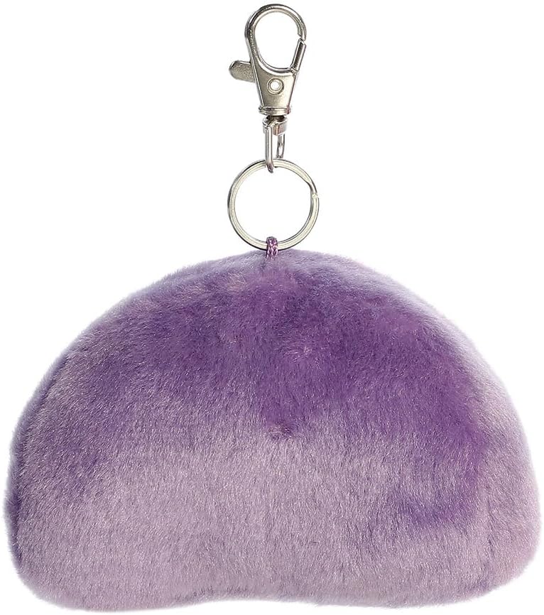 AURORA, 34189, Palm Pals Vivi Rainbow Clip-On, 10cm, Soft Toy, Purple