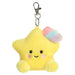 AURORA, 34190, Palm Pals Pisces Shooting Star Clip-On, 10cm, Soft Toy, Yellow